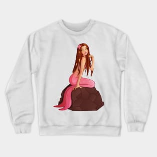 Pink Mermaid Crewneck Sweatshirt